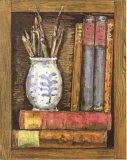 Librairies VIII Print by A. Vega