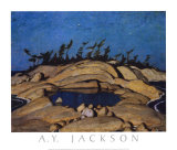 L'île aux pins, la nuit Posters par A. Y. Jackson