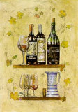 Red Wine Prints by A. Vega