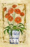 Ceramica Con Gerberas Kunst von A. Vega