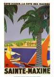 Sainte-Maxime Plakaty autor Roger Broders