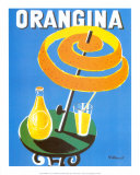 Orangina Prints by Bernard Villemot