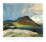 Lac Wabagishik Art par Franklin Carmichael