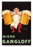 Biere Gangloff Posters by Jean D' Ylen