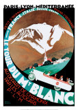 Tour Du Mt Blanc Plakater af Roger Broders