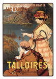 Talloires Affiche par Albert Besnard
