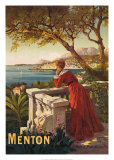 Menton Posters by Hugo D'Alesi