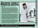 Augusta Savage, Stars of the Harlem Renaissance, Poster