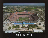 Miami, Florida Posters by Mike Smith