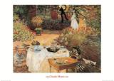 Le Dejeuner Prints by Claude Monet