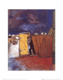 Clair de lune Affiches par Marc Chagall