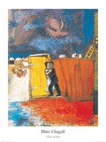 Clair de lune Affiches par Marc Chagall