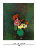 Fleurs Posters par Odilon Redon
