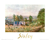 Landschaft Poster von Alfred Sisley