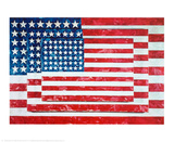 Three Flags, 1958 Print van Jasper Johns Three Flags, 1958 Print van Jasper Johns