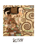 L'attente Affiches par Gustav Klimt
