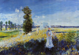 Passeggiata Posters by Claude Monet