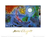 Le concert Affiches par Marc Chagall