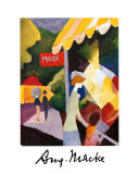 The Milliners Shop Window Affiches par Auguste Macke