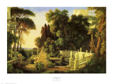 Villa italienne Posters
