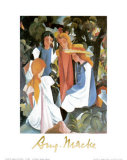 Four Girls Prints by Auguste Macke