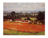 Field of Poppies Affiches par Claude Monet