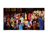 Praising the Lord Print by Hullis Mavruk