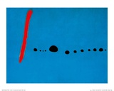 Bleu II 4.3.61 Láminas por Joan Miró Bleu II 4.3.61 Láminas por Joan Miró