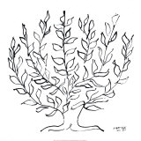 Le Platane, vers 1951 Sérigraphie par Henri Matisse