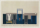 The Willow Tea Rooms a Glasgow, c.1917 Sérigraphie par Charles Rennie Mackintosh
