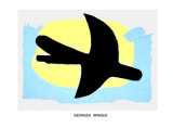 Oiseau Bleu et Jaune, c.1960 Affiches par Georges Braque