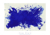 Hommage a Tennessee Williams Serigraph by Yves Klein