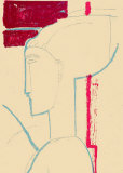Testa Scultorea Sitodruk autor Amedeo Modigliani Testa Scultorea Sitodruk autor Amedeo Modigliani