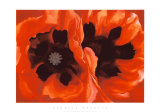 Oriental Poppies, c.1928 Serigraph by Georgia O'Keeffe
