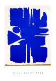 Aru Dunkel-Blau, c.1955 Posters av Willi Baumeister Aru Dunkel-Blau, c.1955 Posters av Willi Baumeister