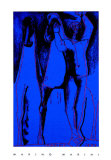 Composizione in Blu, c.1953 Sérigraphie par Marino Marini