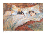 Le Lit Taide tekijänä Henri de Toulouse-Lautrec