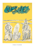 Cover For Verve, c.1951 セリグラフ - パブロ・ピカソ