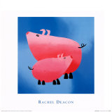 Groin groin ! Art par Rachel Deacon