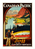 Canadian Pacific, Banff Affiche