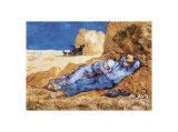 Midday Rest (after Millet), c.1890 Prints by Vincent van Gogh