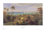 Bahamas Harbour 1882 Art by Albert Bierstadt Bahamas Harbour 1882 Art by Albert Bierstadt