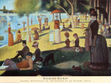 Sunday on la Grande Jatte, 1884 Posters by Georges Seurat