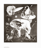 Hell Poster von M. C. Escher