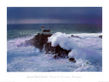 Faro de Tevennec, Bretaña Arte por Jean Guichard