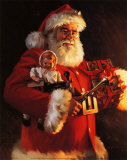 Old Saint Nick Posters by Tom Browning