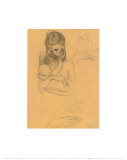 Mère et enfant Affiche par Pablo Picasso