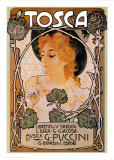 Puccini, Tosca Poster
