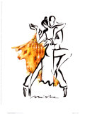 Tango Argentina Láminas por Misha Lenn