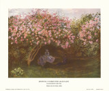 Le repos sous les lilas Affiches par Claude Monet